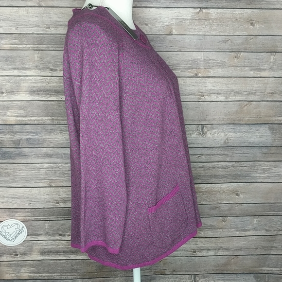 TALBOTS Woman Wool Blend Cardigan Size X NWT - Picture 8 of 8